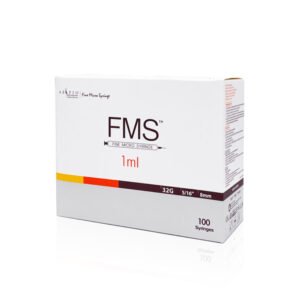 FMS Micro Syringe 32G 1.0ml (Box of 100)